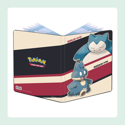 Portfolio Ultra Pro Standard Pokémon A4 Ronflex et Goinfrex - 9 pochettes [fond]