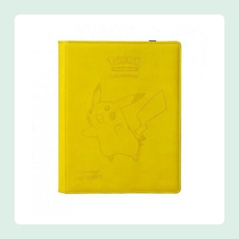 Portfolio Similicuir 9 Pochettes Pikachu [fond]