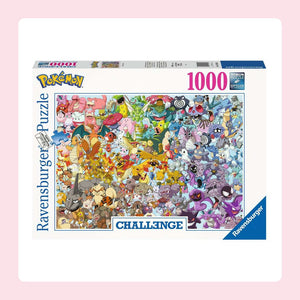Puzzle Pokémon Challenge (1000 pièces) [fond]