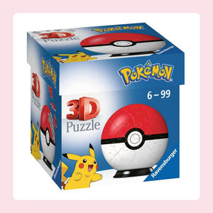 Puzzles Pokémon Poké Ball en 3D [fond]