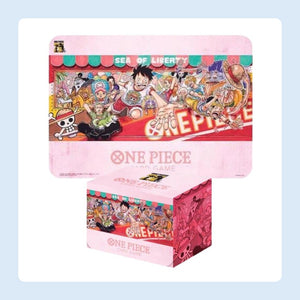 Set 25th Edition - Tapis de jeu et Card Case - One Piece Card Game [fond]