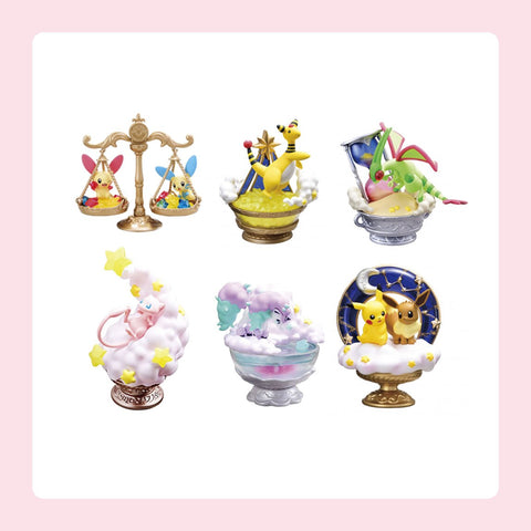 Set de 6 figurines Pokémon Wish On A Twinkle Star [fond]