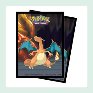 Sleeves Pokémon Protèges Cartes Ultra Pro Dracaufeu 65 Pièces [fond]