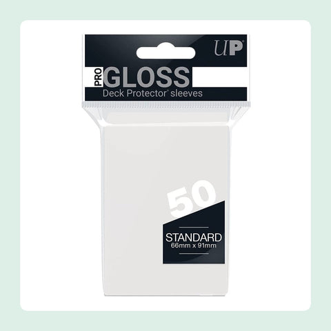 Lot de 50 Sleeves Proteges Cartes Ultra Pro Fit Gloss Transparent [fond]