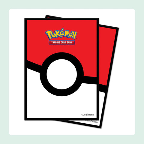 Sleeves Protèges Cartes Ultra Pro Pokeball 65 Pièces [fond]