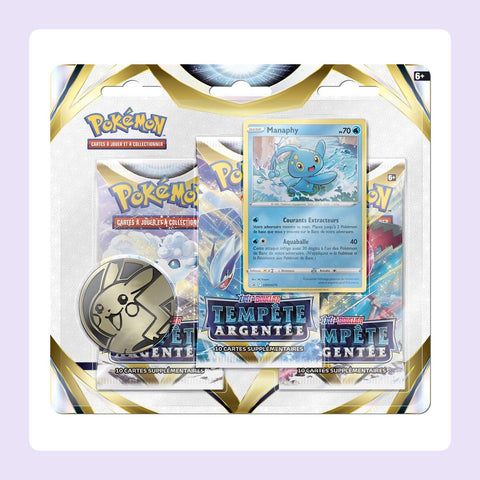 Tripack EB12 Tempête Argentée - Manaphy [fond]