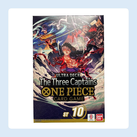 Ultra Deck The Three Captains - ST-10 - One Piece Card Game [fond]