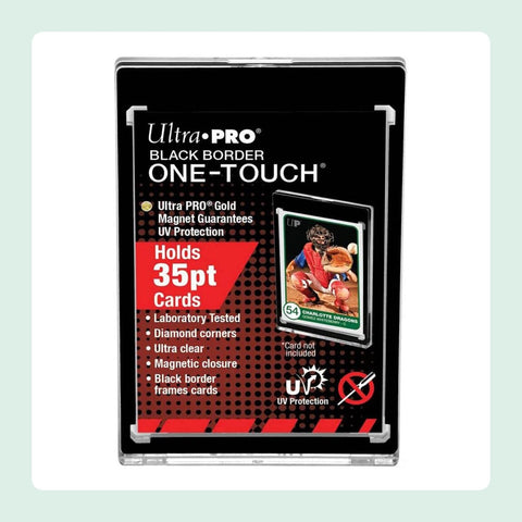 Ultra Pro Black Border One-Touch Magnetic Holder [fond]
