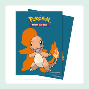 Sleeves Protèges Cartes Ultra Pro Salamèche 65 Pièces [fond]