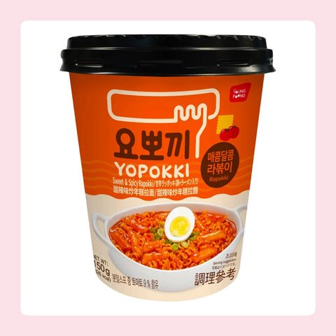 Yopokki Sweet & Spicy Topokki (gâteau de riz) [fond]