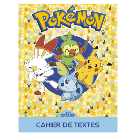 Cahier de texte Pokémon