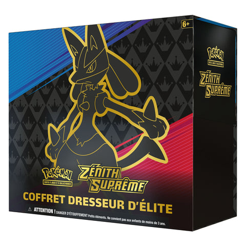 Autre vue du Coffret Dresseur d'Elite Pokémon EB12.5 Zénith Suprême