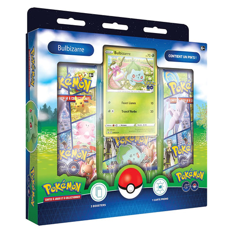 Coffret Pin's Pokémon GO Bulbizarre