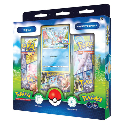 Coffret Pin's Pokémon GO Carapuce 2