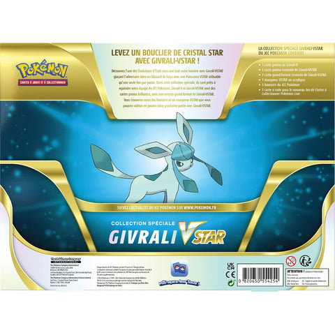 Dos du Coffret Pokémon Givrali VSTAR