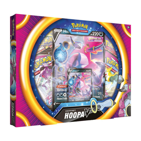 Coffret Pokémon Hoopa V avec 4 boosters