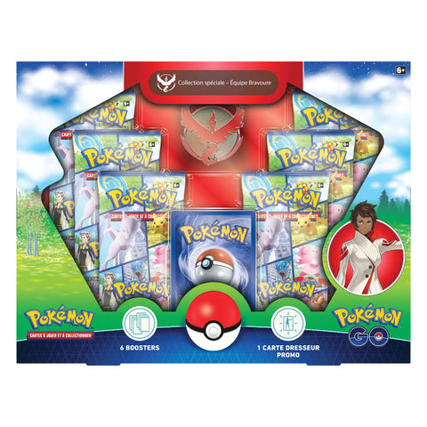 Coffret Spécial Équipe Bravoure Pokémon GO