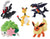 Coffret de 5 figurines Pokémon Vol.6 (Carchacrok, Darkrai, Pharamp, Pyroli et Shaymin)
