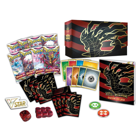 Contenu du Coffret Dresseur d'Elite EB11 Origine Perdue