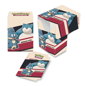 Deck Box Ultra Pro illustrée avec Ronflex et Goinfrex