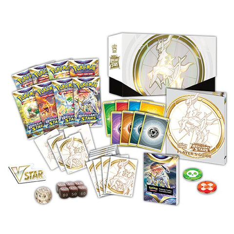 Elite Trainer Box SS09 Brillant Stars content