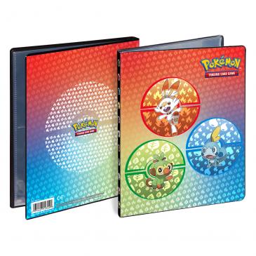 Portfolio 4 pochettes Pokémon Épée & Bouclier Galar Starters