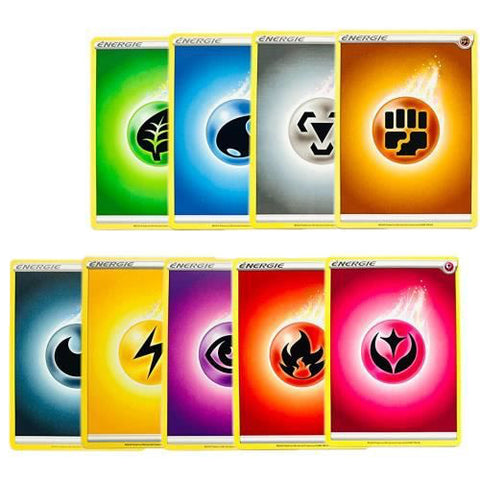 Lot de 45 cartes Pokémon Energie