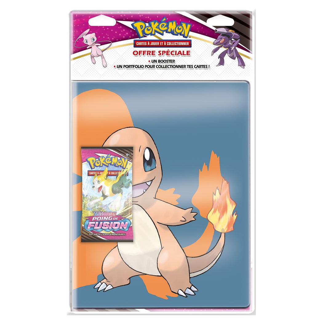 Ultra PRO Pokémon Épée et Bouclier : Poing de fusion EB08 - Portfolio cahier  range-cartes, Capacité 80 cartes, 10 pages