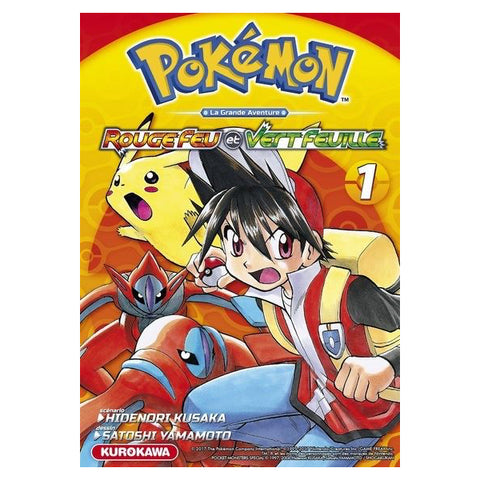 Manga Pokémon Rouge Feu et Vert Feuille Émeraude T1