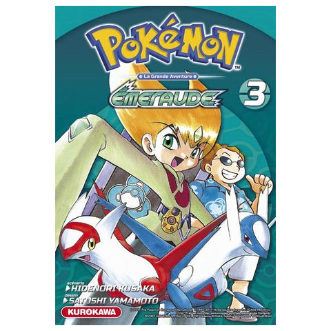 Manga Pokémon Rouge Feu et Vert Feuille Émeraude T3