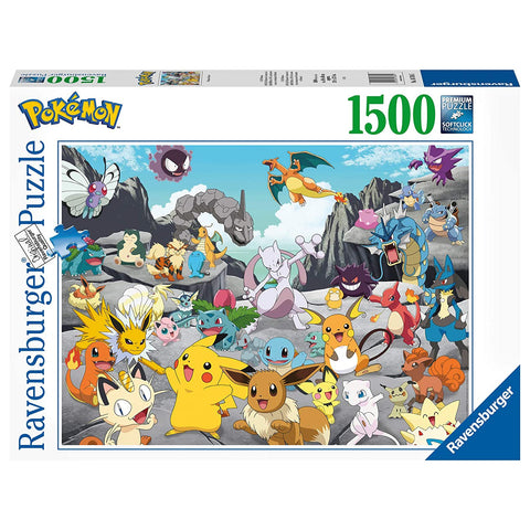 Puzzle Pokémon Classiques (1500 pièces)