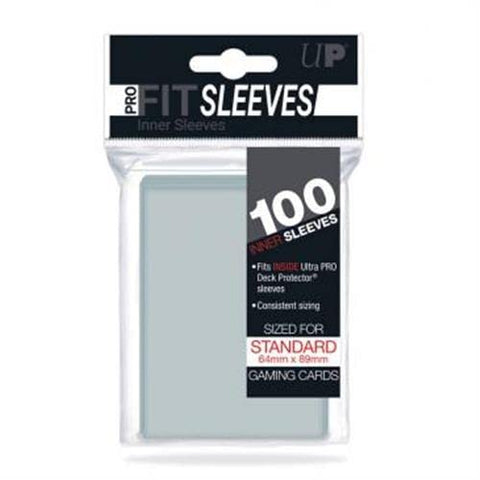 Sleeves Protèges Cartes Ultra Pro Fit - Transparent - 100 Pièces