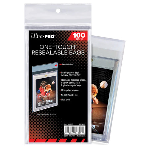 Ultra Pro One Touch Resealable Bags