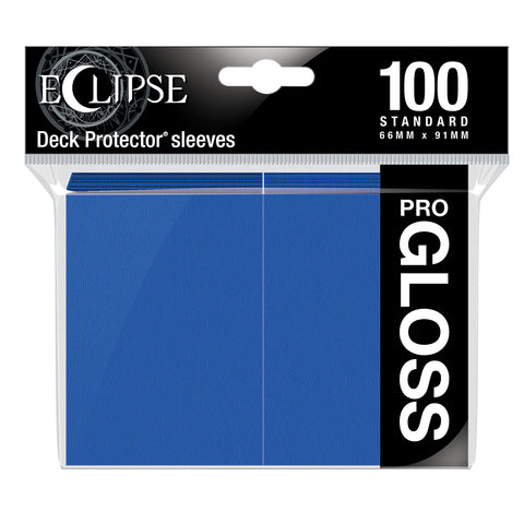 Sleeves Protèges Cartes Ultra Pro Eclipse 100 Pièces Bleu Brillant