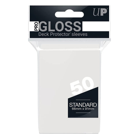 Lot de 50 Sleeves Proteges Cartes Ultra Pro Fit Gloss Transparent