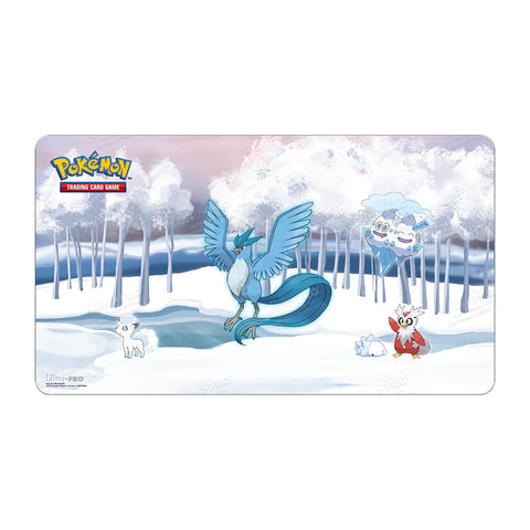 Tapis de jeu Pokémon Ultra Pro Frosted Forest - Foret d'Hiver
