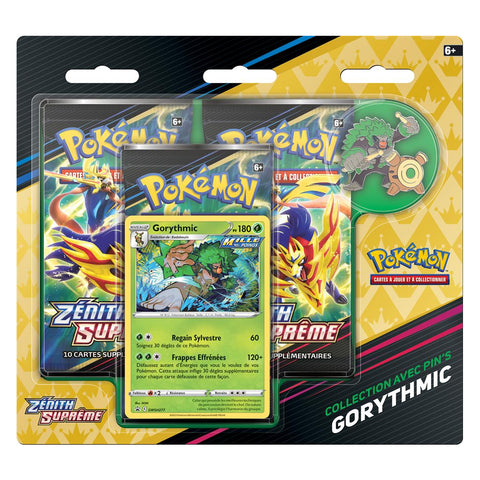 Tripack Pokémon EB12.5 Zénith Suprême - Gorythmic